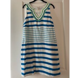 Hatley striped dress size M